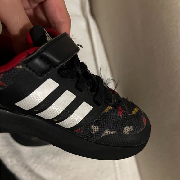 Boy's Shoes adidas Kids Fortarun 2.0 Mickey Mouse Elastic Size 7K - Picture 15 of 16